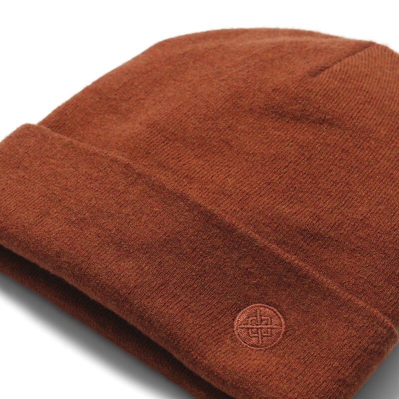 KAMA MERINO WOOL BEANIE | A260D22BUT | BURNTORANGE | OS