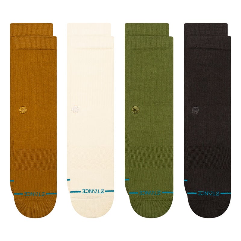 Icon Crew Socks 4 Pack