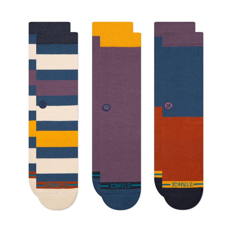 Cotton Crew Socks 3 Pack