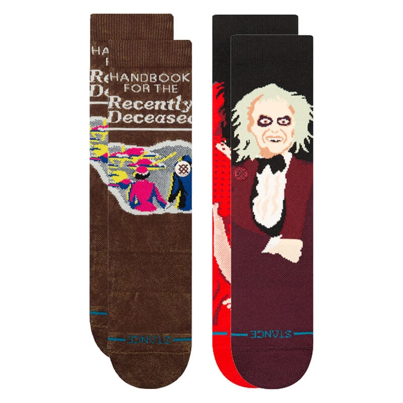 Beetlejuice X Stance Crew Socks Set