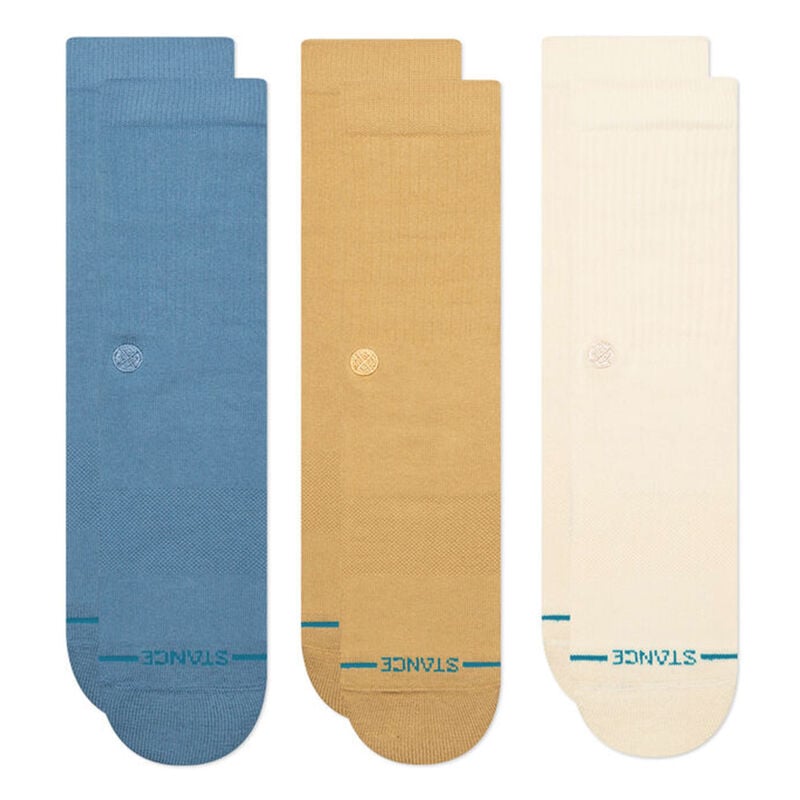 Icon Crew Socks 3 Pack