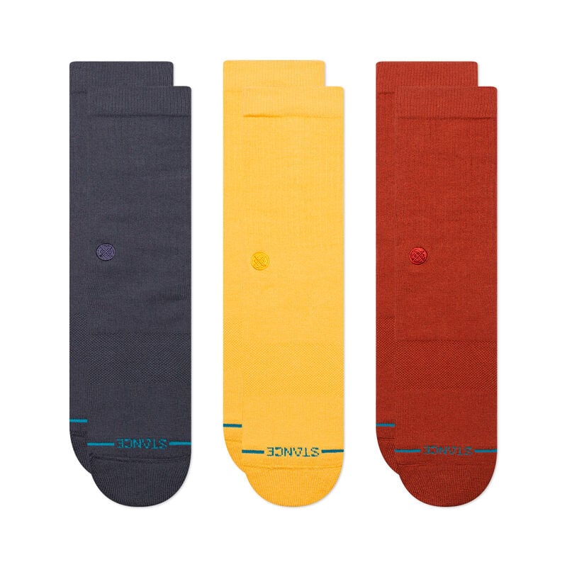 Icon Crew Socks 3 Pack