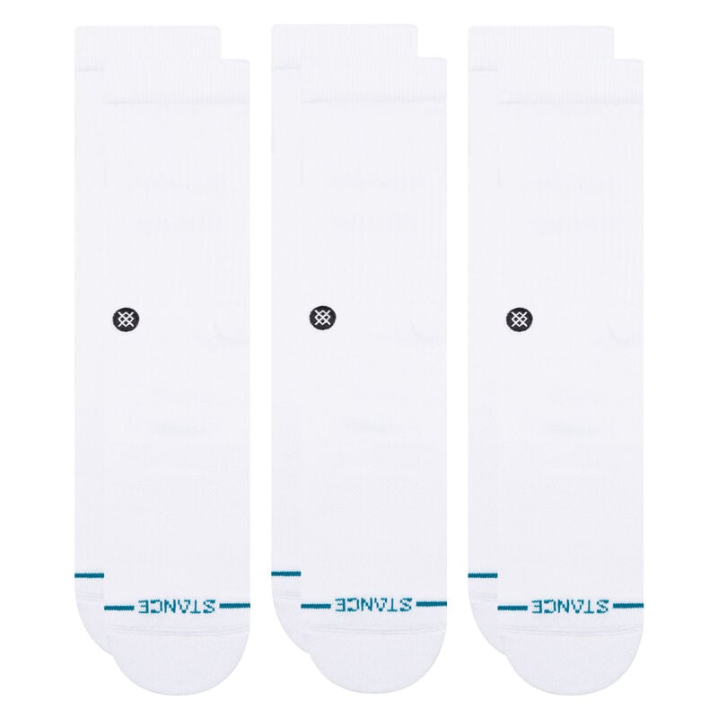 Icon Crew Socks 3 Pack